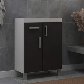 cena 561 balcao branco grafite trama sem cuba